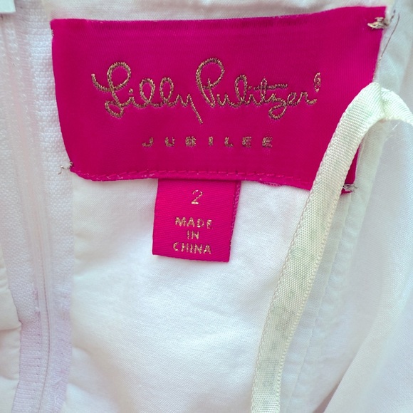 Lilly Pulitzer Jubilee strapless dress - Picture 4 of 6